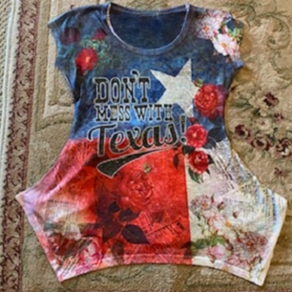 Don't Mess with Texas Woman's Top